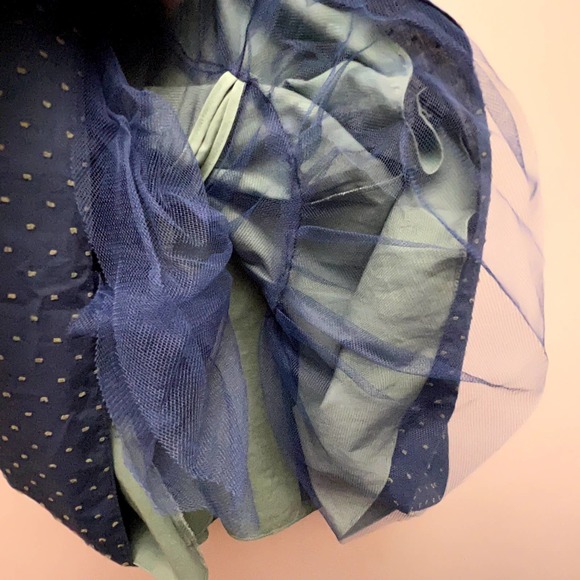 Betsey Johnson Y2K Style Polka Dot Strapless Dress Size 2 - Picture 7 of 7